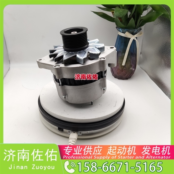 芜湖4996707起动机JFZ270-0625 朝柴 XCMG XE17 4JG1 发电机
